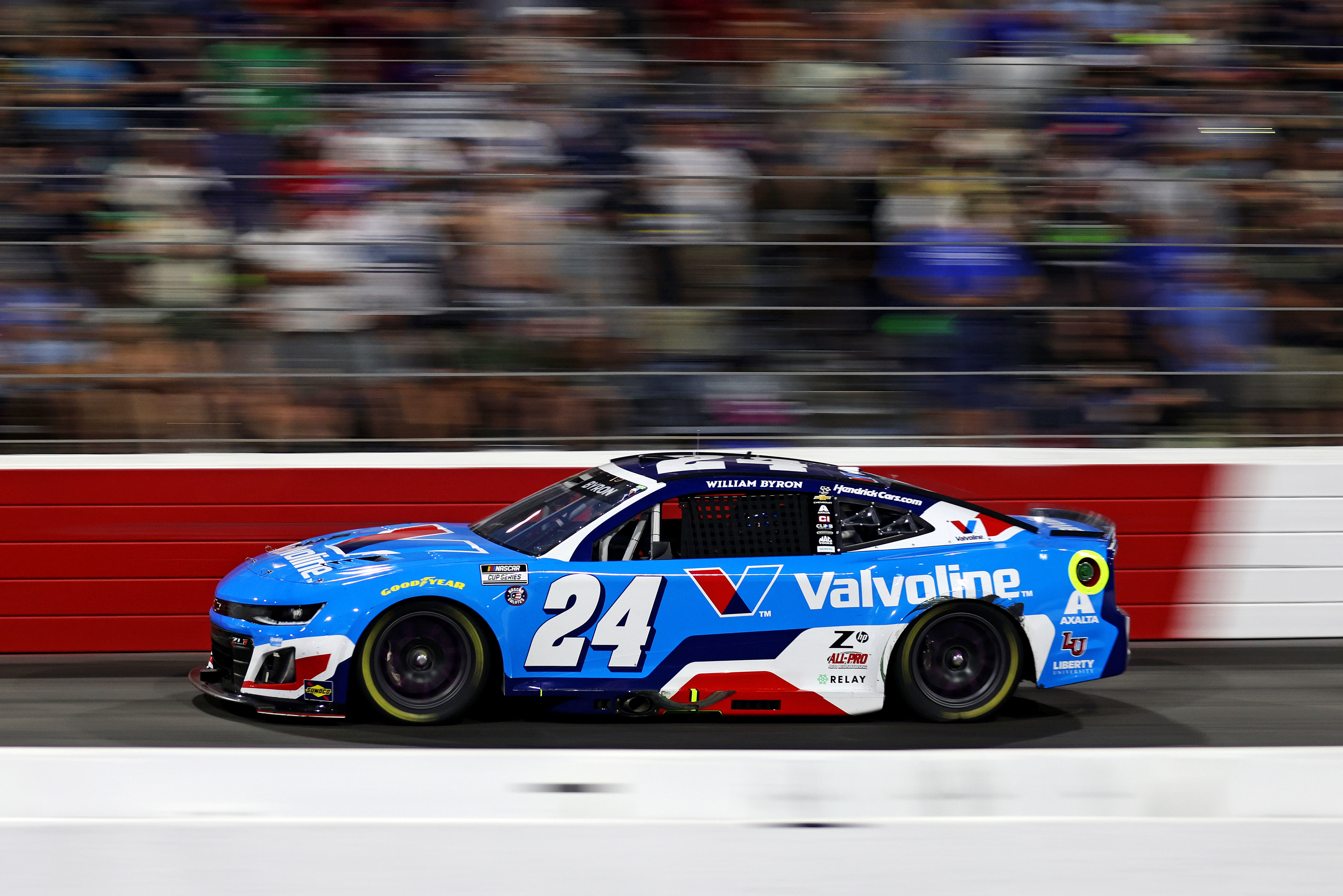 William Byron drives the #24 Chevrolet Camaro for Hendrick Motorsports - Source: Imagn